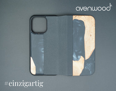 iPhone 13 Pro PORTO COLLECTION FLIPCASE 6041 Noir